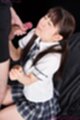 Receiving facial cumshot in uniform