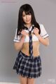 Shiina mizuho raising shirt exposing bra wearing pleated skirt